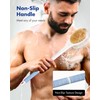 Back Scrubber Body Shower Brush: Anti Slip Long Handle Bath