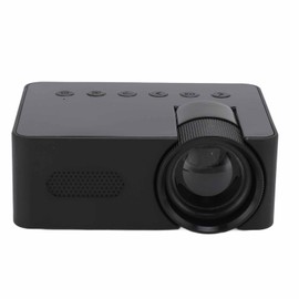 Mini Projector, HD 1080P Multifunctional Eye Protection Video Portable Projector, with Remote Control, for Indoor Outdoor Use