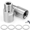 1 Pair Chrome-Molybdenum Steel Bicycle Pedal Extender, Extended Pedal Spacer