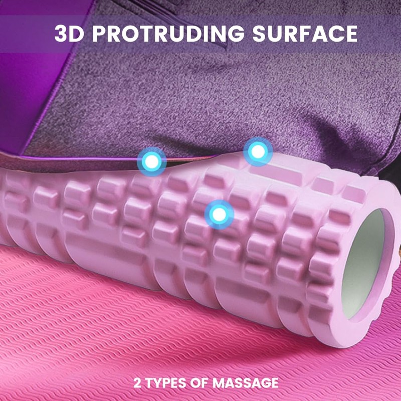 Foam Roller Fascia Roller - Foam Roller - Fitness Massage