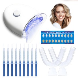 Teeth Whitening Kit, Teeth Aufhellung Gel, Teeth Whitening Essence, Komplett-Set für strahlend weiße Zähne, Entfernt effektiv Verfärbungen für natürlich weiße Zähne