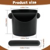 Coffee Knock Box, 4.3-Inch Espresso Grounds Knock Box