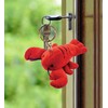 Puzzled Red Lobster Plush Keychain Stuffed Animal - Super Soft