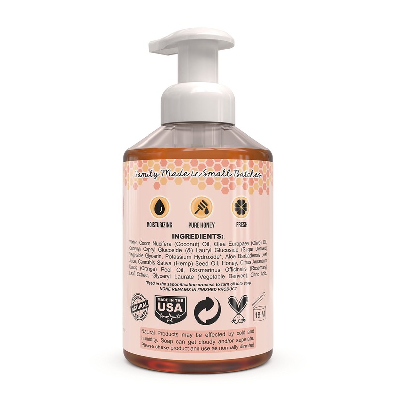 Beessential All Natural Bulk Foaming Hand Soap Refill, 16 oz