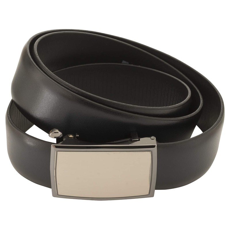 LLOYD Men's Belts Belt, Leather Belt, Automatic Buckle, Navy/Blue, 8535,