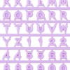 Sanrio 292966 Custom Alphabet Parts, Purple