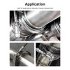 EVIL ENERGY V Band Clamp for Flange Kit Stainless Steel