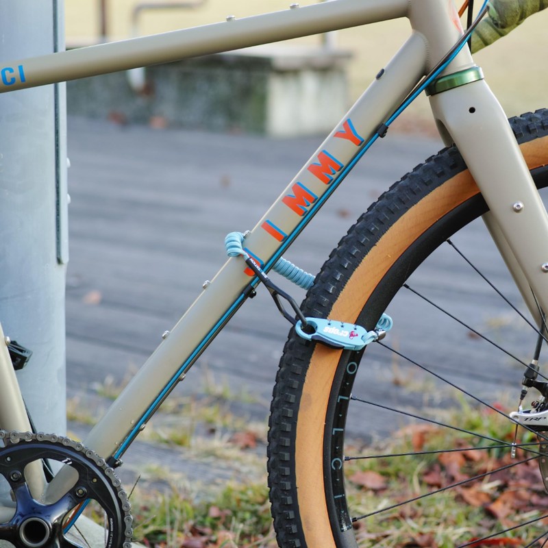 Crops Memory Cable Bicycle Lock Q-BIRO | 2mm Double x