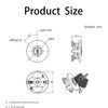 2 x Lockable Socket Lock for European Sockets, Prevents Electricity