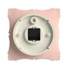 JONES CLOCKS® Rialto Wall Clock | Scroll Vintage Square Clock