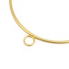 Floral Hoop Metal Ring Wreath Artificial Wall Hanging Wreath for
