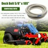 133-4372 0.66" x 189.1" Deck Belt Fit for Toro Wheel