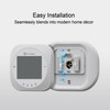 SASWELL Smart WiFi Thermostat for Home, Programmable Thermostat with C-Wire