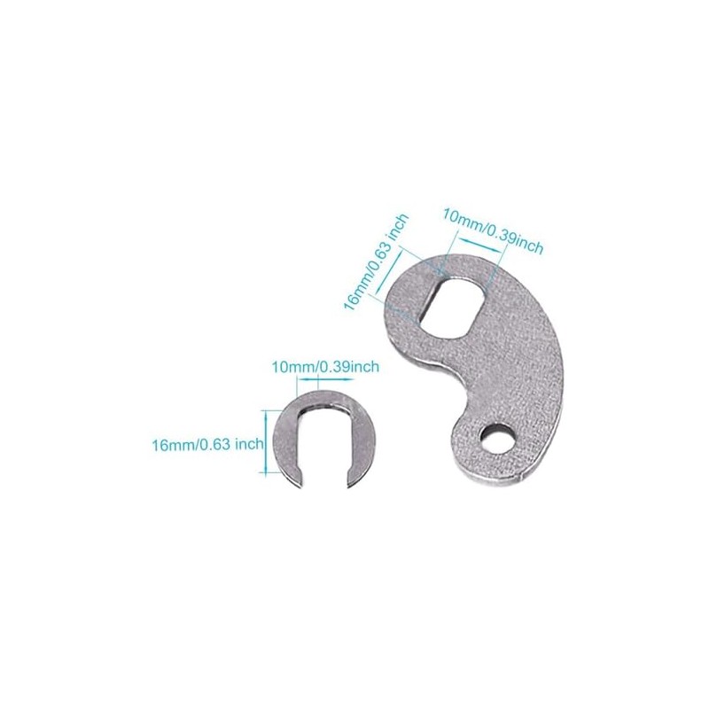 rflaueo Universal Torque Arm Conversion Kit for Electric Bicycle, 2
