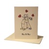 Wedding Card for Lesbian Couple - Brides - Mrs & Mrs