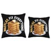 Waffles Fix Everything, Waffle Maker & Waffle Lover Throw Pillow