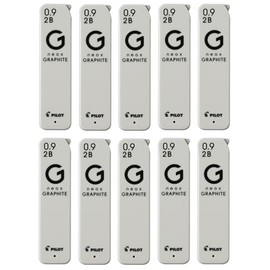 PILOT 10HRFG092B Sharp Refill, Neox Graphite, 0.9mm, 2B, 10pcs