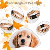 Babole Pet Dog Collar Fall Dog Collars Thansgiving Adjustable Lightweight