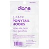 Diane D6800 Ponytail Hooks 5-pack