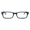 Calabria Enhance 3928 Kids Rectangular Reading Glasses +3.00 Black Crystal