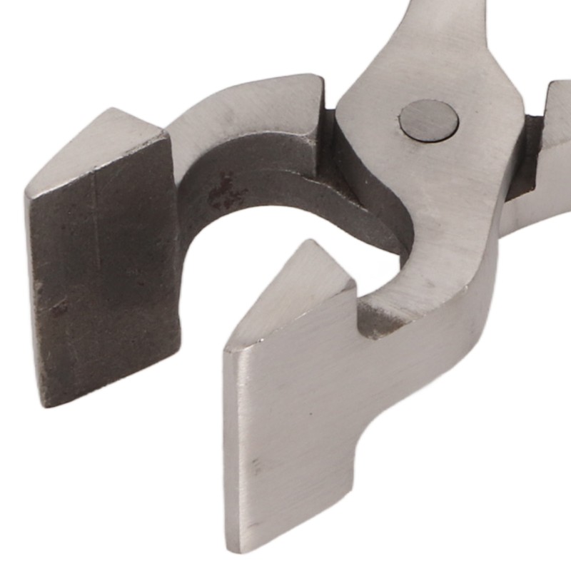 Leather Flatten Pliers Long Handle High Hardness Stainless Steel DIY