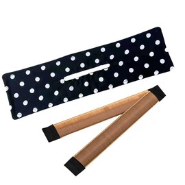 QOCUILC 2 Pack Straight Bun Tools with a Twist Hair Tool, Bun Tool Styling Aid, Bun Hair Styling, Donut Bun Making, Twist Hair Styling Tool