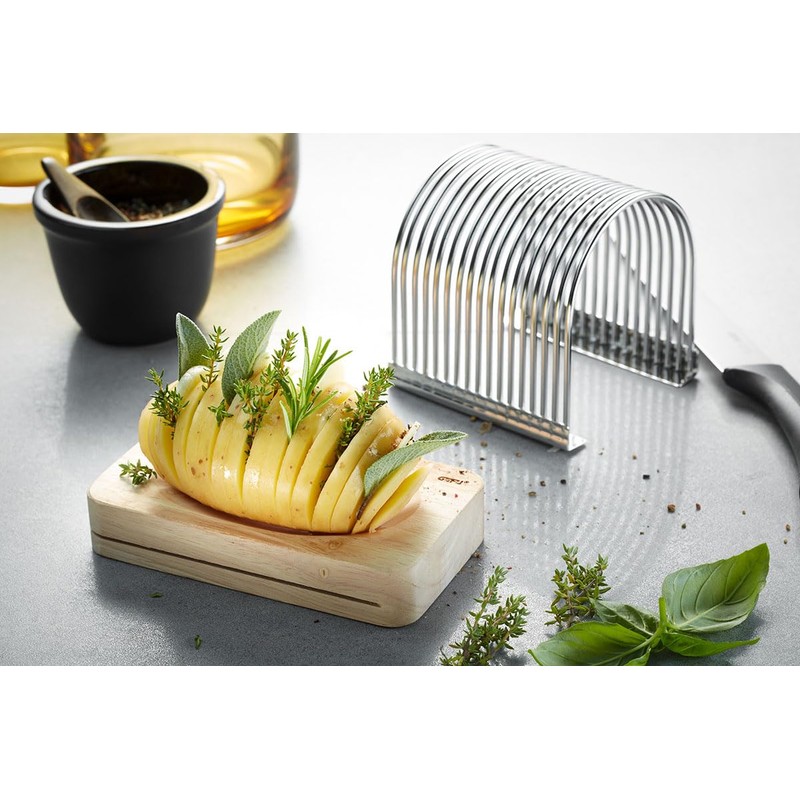 GEFU HASSEL Fan Potato Cutter - Perfect Hasselback Potatoes &