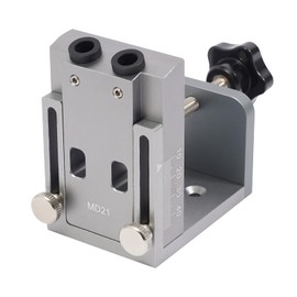 Taschenloch, 6.4x8.9x10.3cm Pocket Hole Jig, Krabbelloch-Lokalisierer, Winkelbohrvorrichtung, Winkelloch-Bohrvorrichtung für Heimgebrauch, Holzbearbeitungswerkstätten, DIY-Studios