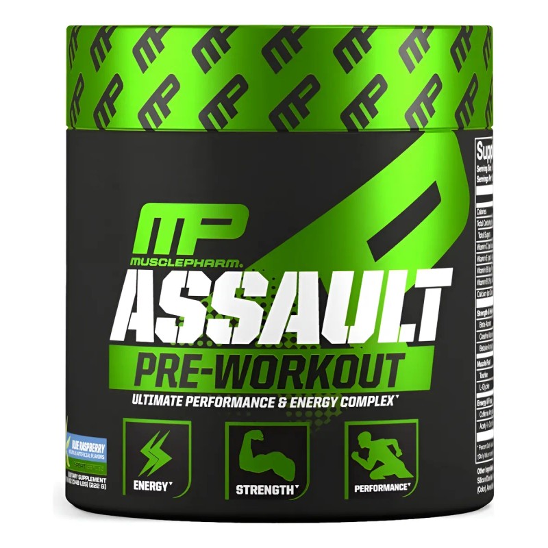 Musclepharm Pre-workout Assault C/ Creatina Y Beta A /30 Srv