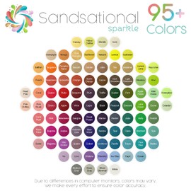 Sandsational Sparkle Ocean Blue Unity Sand, 1 LB (16 oz), Colored Sand for Weddings, Vase Filler, Home Décor, Crafts, Terrariums, and More