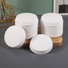 Ipetboom 100pcs Disposable Paper Cup Lids Cup Covers Hot Cup