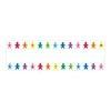 HYGLOSS 45409 Alphabet Kids Name Plates, 36-Pack, 9.5-Inch by 2