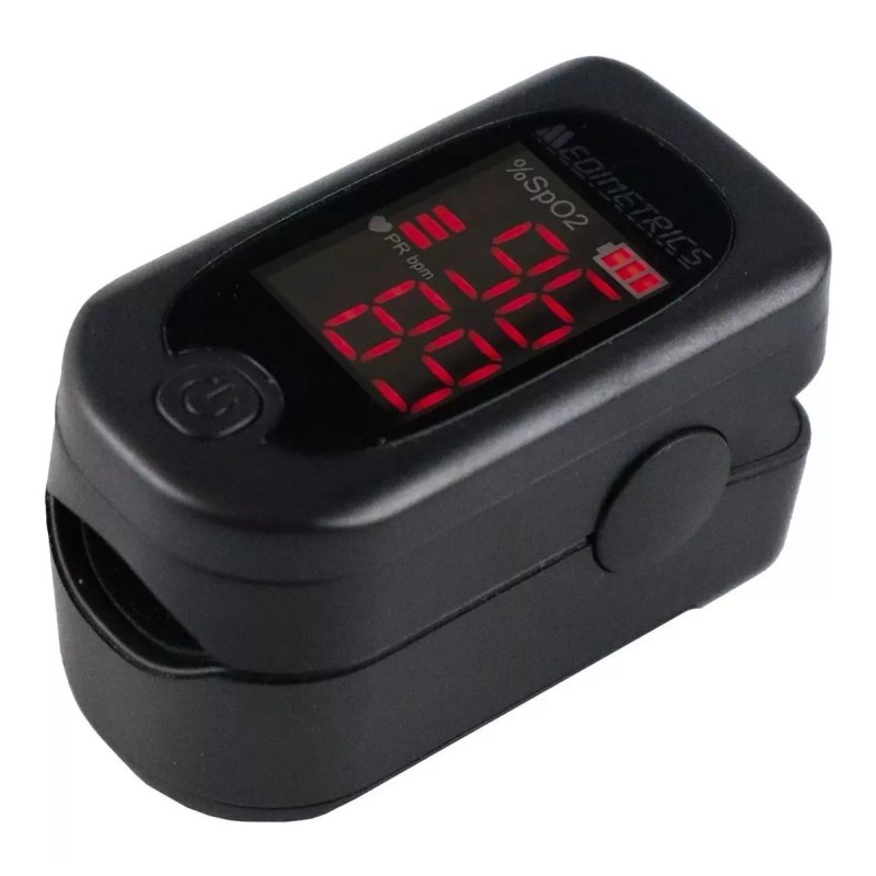 Medimetrics Oxímetro de pulso para dedo Medimetrics FS10A negro