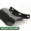 GRAND ORANGE Rear Bumper Fillers Pair Compatible with Chevy Caprice