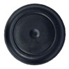 •1" 1.00 inch Black Rubber Plug for Flush Mount Body