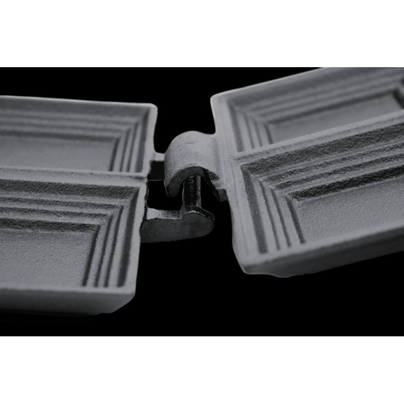 Coghlan's Cast Iron Double Camp Cooker Free Shipping New