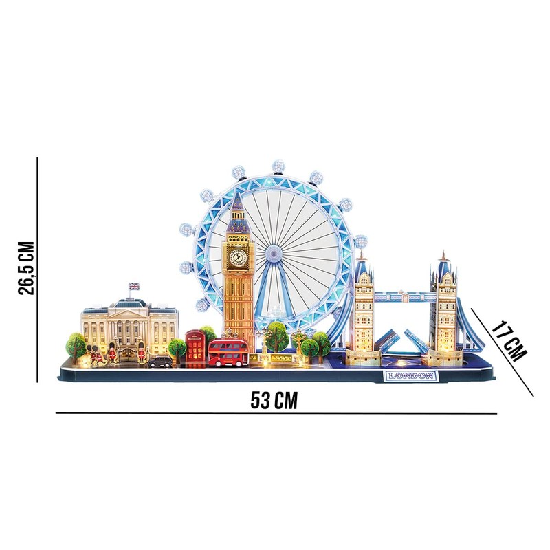 3D Puzzle - London Led City Line | 3D Puzzle