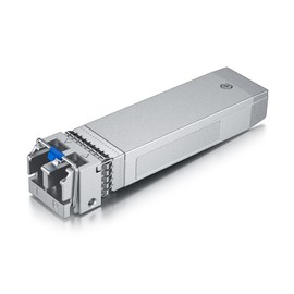 10 Gigabit SFP+ LC Single-Mode Transceiver, 10GBASE-LR Module for Cisco SFP-10G-LR, Meraki, Ubiquiti unifi UF-SM-10G, Mikrotik, D-Link, Supermicro, Netgear, TP-Link, Broadcom, (1310nm, DDM, 10km)