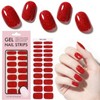 Semi Cured Gel Nail Strips No UV Light Required -