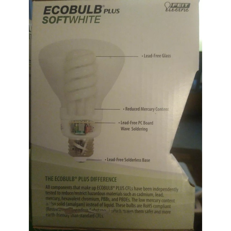 Feit ECOBULB 23W / 120W 120V PAR38 Soft White CFL