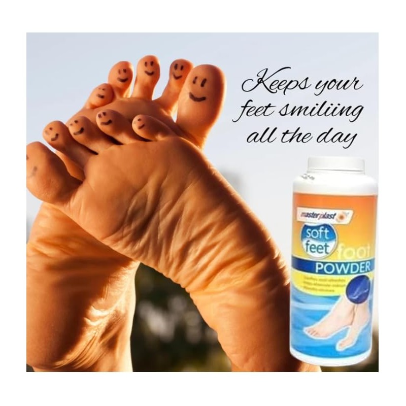 3x Foot Powder, Soothes and Refreshes, Absorbs Moisture Helps Eliminate