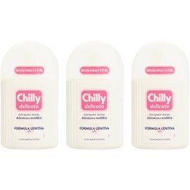 3x Chilly Delicato Intimate Soap Wash Lotion Soap Intimate Care 200 ml