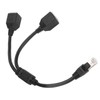 RJ45 Ethernet Adapter Cable Extension Function 1 to 2 Port