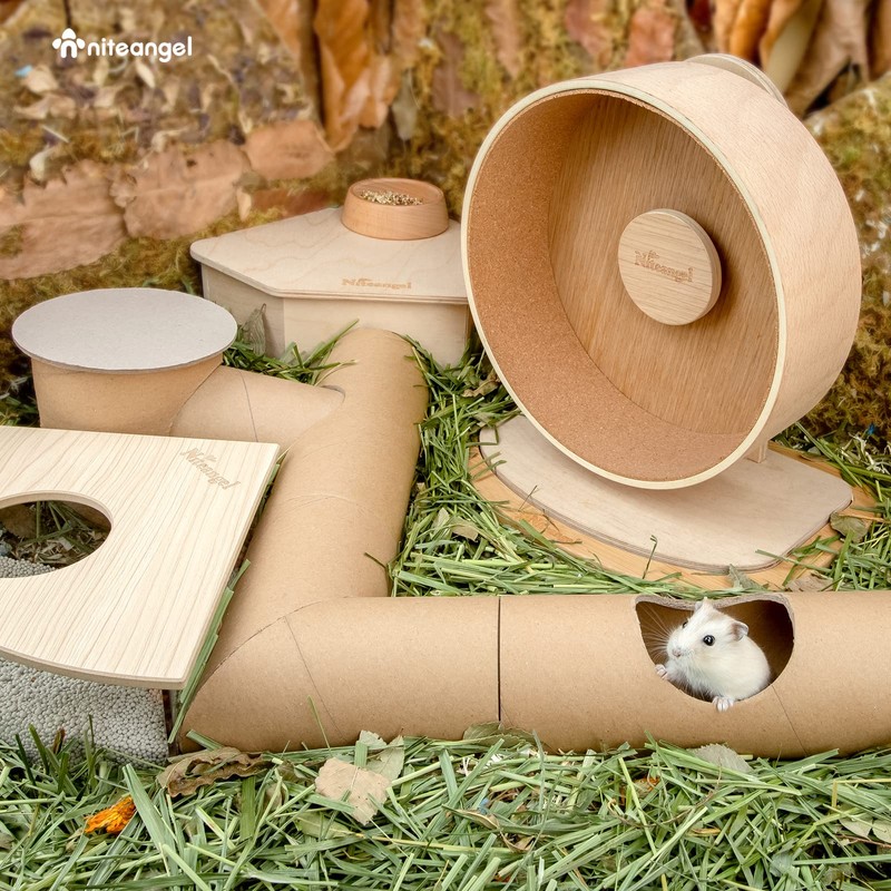 Niteangel Creative & Composable Hamster Tunnel - DIY & Build