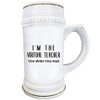 Im the Virtual Teacher - Beer Stein Mug 22oz Ceramic