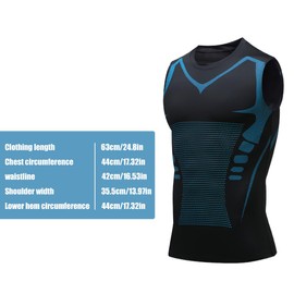 SJLAUX Posture Corrector Vest, New Vest - Instant Posture Corrector Tourmaline Posture Corrector Vest, New Vest - Instant Posture Corrector Tourmaline Posture Corrector Vest, New Vest,L