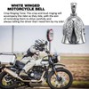 Youngwier Motorcycle Bell, Angel Motorcycle Biker Bell, Motorcycle Biker Luck
