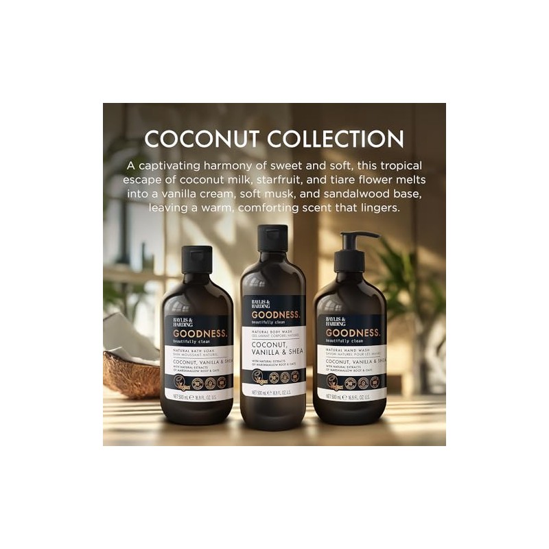 Baylis & Harding Goodness Coconut, Vanilla & Shea Bath Soak