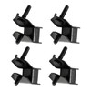 Hoypeyfiy 4 Pcs 8mm Thread Engine Bracket Rubber Mount Shock
