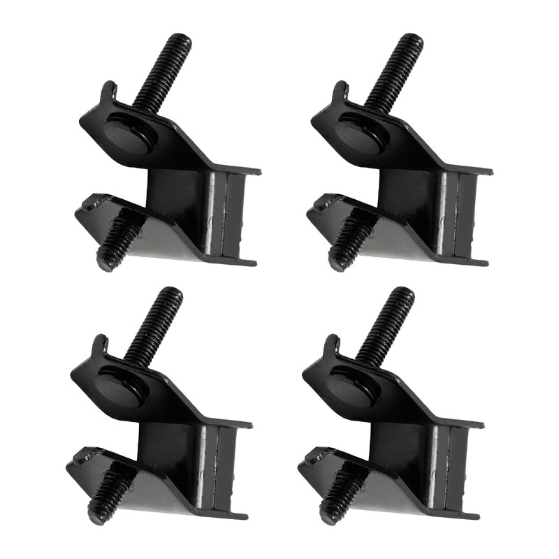 Hoypeyfiy 4 Pcs 8mm Thread Engine Bracket Rubber Mount Shock